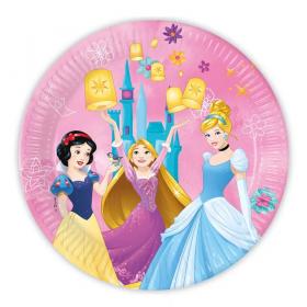 Papperstallrik 8-pack -Disney prinsessor