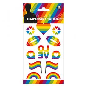 Tatueringar - Regnbågsfärger
