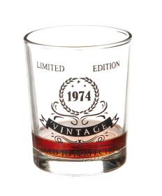 Whiskeyglas - År 1974