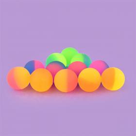 Studsbollar i neon 12-pack