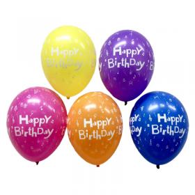 Ballonger 10-pack "Happy Birthday"