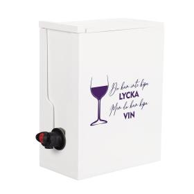 Bag in box - "Lycka - Vin"