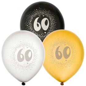 Ballonger i 6-pack "60"