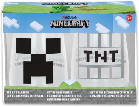 Glas i 2-pack -Minecraft