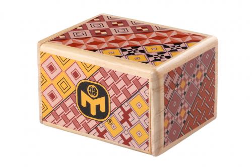 Mensa Japanese Puzzle Box Wooden Magic Compartment Brain Teaser Trick Box 