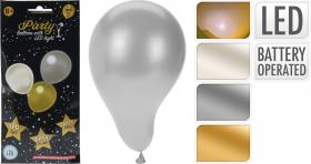 Ballonger i 3-pack med LED