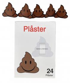 Plåster 24-pack -Poo