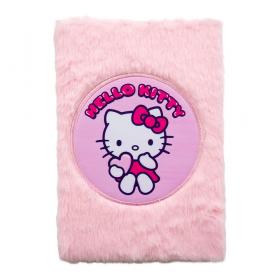 Fluffig anteckningsbok - Hello Kitty