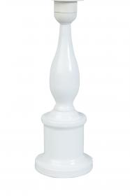Lampfot pjäs 32 cm (vit)