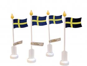 Bordsflagga -Svenska flaggan