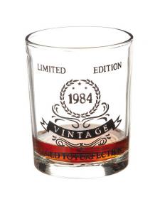Whiskeyglas - År 1984