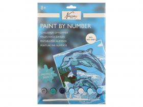 Paint by number -Delfin