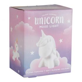 Färgskiftande nattlampa -Unicorn