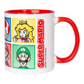 Porslinsmugg - Super Mario & vänner