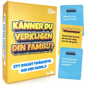 Spel - Känner du verkligen din familj?