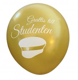 Ballonger 8-pack - Student (Guld)