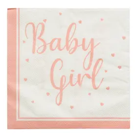 Servett i 16-pack -Baby Girl