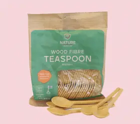 Engångsbestick träfiber 25-pack