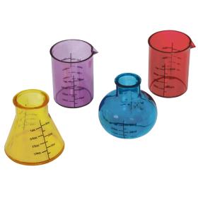 Plastglas Laboratorium 4st