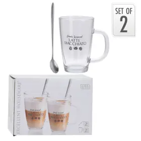 Kaffeglas 2-pack -Latte Macchiato