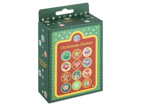 St&auml;mplar med julmotiv 12-pack