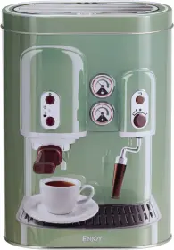 Pl&aring;tburk Kaffemaskin gr&ouml;n