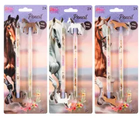 Blyertspennor 2-pack med h&auml;st