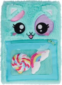 Fluffigt noteringsblock -Katt