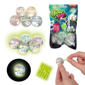 Glow in the dark studsbollar 5-pack