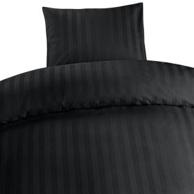 B&auml;ddset satin svart