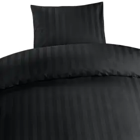 B&auml;ddset satin svart