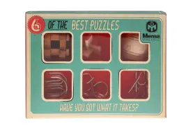 Mensa Best Puzzles 6-pack