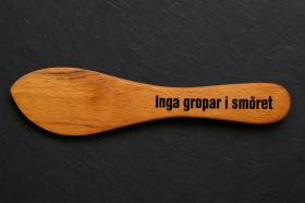 Smörkniv - Inga gropar i smöret