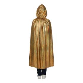 Skimrande maskerad cape (Guld)