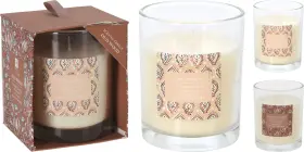 Doftljus i glas (Tobacco & Amber)