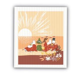 Disktrasa Mumin solnedg&aring;ng