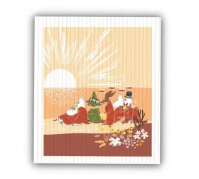 Disktrasa Mumin solnedg&aring;ng