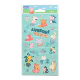 Glitter stickers - Greta Gris