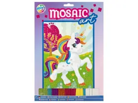 Mosaikkonst - Enhörning