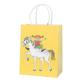 Presentp&aring;se -Pippi och lillagubben (Gul)