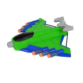 Flygplan med skumraketer (Gr&ouml;n)