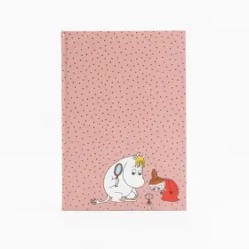 Rosa Mumin anteckningsbok A5 &ndash; Snorkfr&ouml;ken & Lilla My