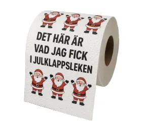 Toalettpapper Julklappsleken
