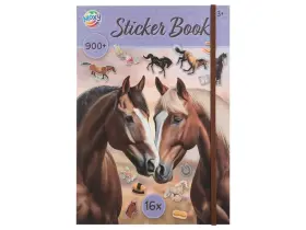 Klistermärkesbok - Hästar