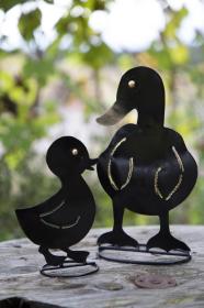 Anka i hamrad pl&aring;t (20cm)