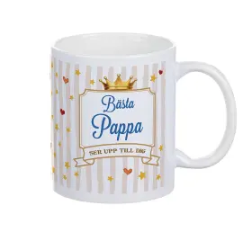 Porslinsmugg B&Auml;STA PAPPA