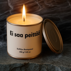 Doftljus Bastupanel "Ei saa peittää"