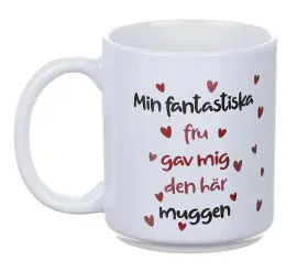 Mugg -Min fantastiska fru