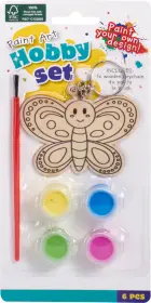 M&aring;la din egen nyckelring -Fj&auml;ril