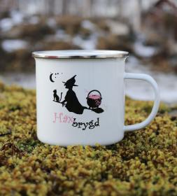 Retromugg Emalj - H&auml;xbrygd